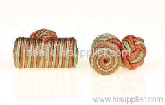 Fabric Knot Cufflinks