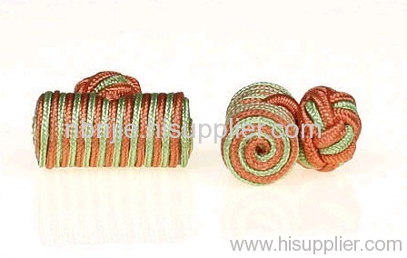 Fabric Knot Cufflinks