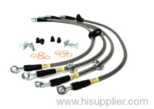 dot approved stainless steel braided brake line kits