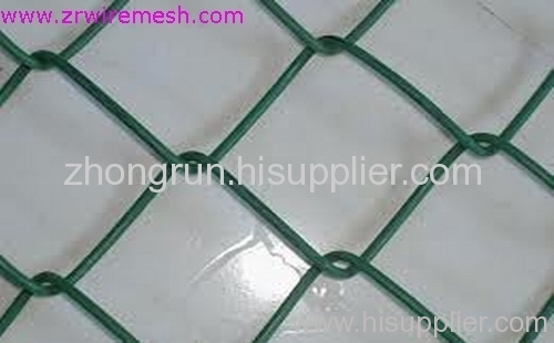 pvc chain link fence panel