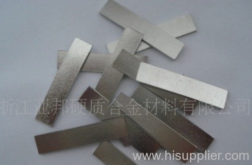 cemented carbide Ni coating flats