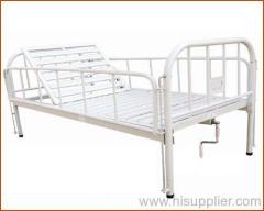 single crank hospital bed