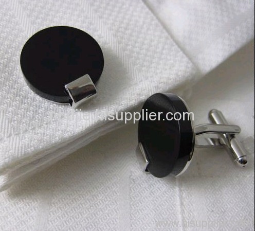 Classic Agate Cuff links