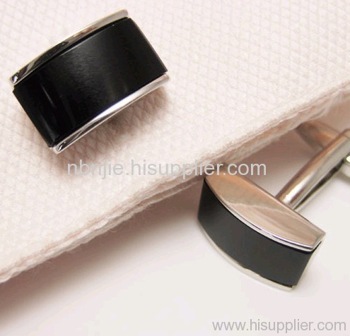 Black Agate Cuff links