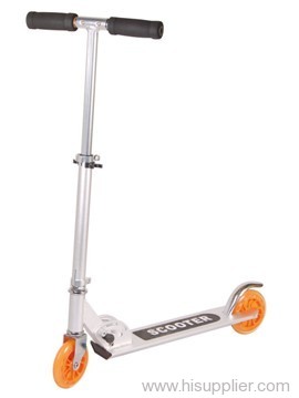 Full aluminium scooter with 125mm PU wheel