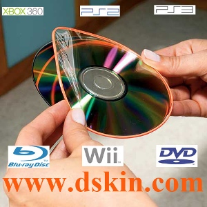 scratched video game or dvd