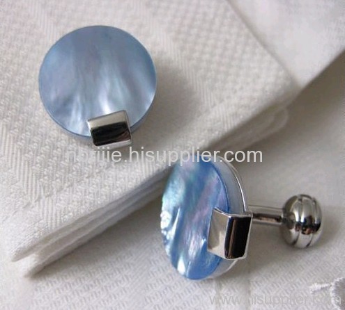 Blue Shell Cufflinks