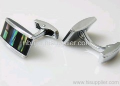 Black Shell Cufflinks