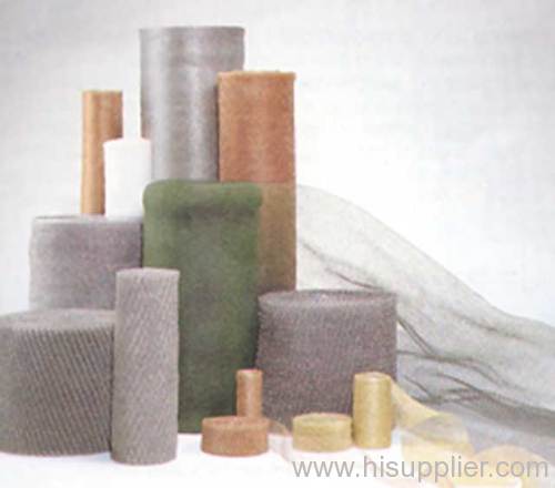 knitted wire mesh for filter