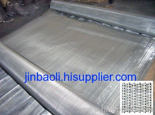 Stainless Steel Plain Dutch Weave Wire Cloth Mesh