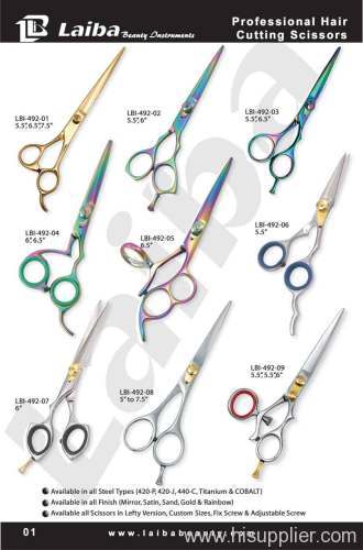 Barber Scissor Razor Edge