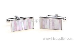 2011 Beautiful Pink Shell Cufflinks