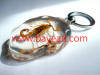 real Scorpion inside man made insect amber keychains,key ring