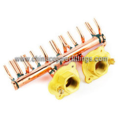 Copper Manifolds For Air Conditioner Parts