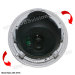 3.5"plastic Dome Camera
