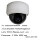 Color Video Security Vandal Dome IR Camera