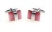 Fashion Pink Opal Cufflinks