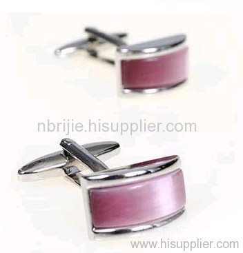 Pink Opal Cufflinks