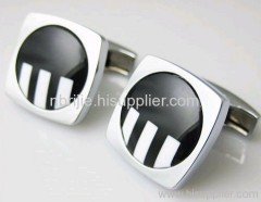2011 Novelty White&Black Opal Cufflinks