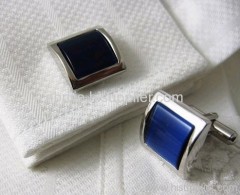 Beautiful Blue Opal Cufflinks