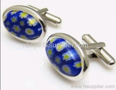 Classic Blue Opal Cufflinks