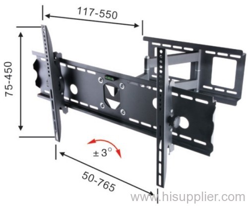 Tilting and Swivel LCD TV Bracket