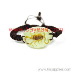 insect amber Bracelet Jewelry