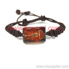 insect amber Bracelet Jewelry