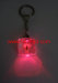 novel LED light Insect Amber keychains