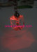 novel LED light Insect Amber keychains