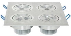 1080-1200Lm 12x1W led downlight