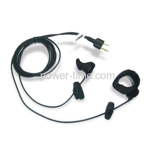 Ear bone microphone with a waterproof remote PTT