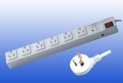 Australian Type 6way Extension Socket