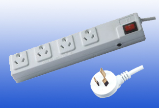 Australia Type 4outlet Extension Socket