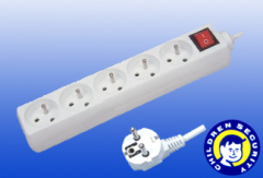 5way Extension Socket French