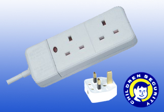 British type 2outlet Electric Socket