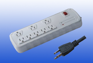 3 Outlet Surge Protector Power Strip with 3 USB Charging Ports