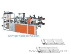 vest and flat rolling bag making machine