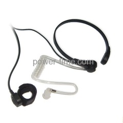 throat microphone for two way radio