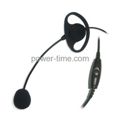 Two way radio ear hook/ear hanger