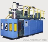 Fully automatic extrusion blow machine