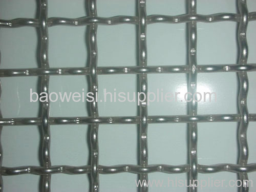 Crimped wire mesh