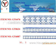 100% cotton lace