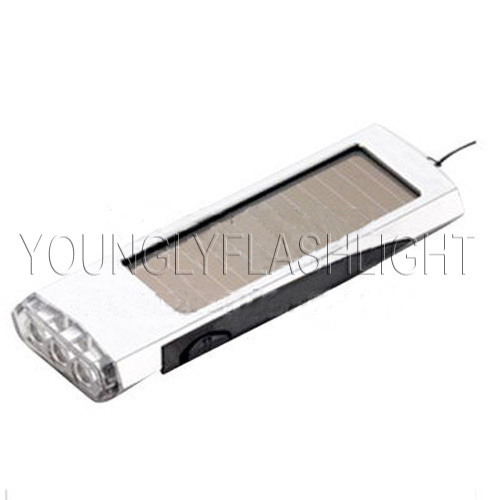3 LEDs Solar portable Flashlight