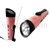 5 LEDs Radio Flashlight