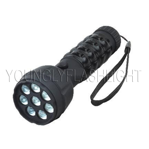 8 Leds Super Bright Plastic Flashlight