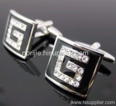 2011 New Men's Crystal Cufflinks