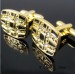 Shining Crystal Glod Cufflinks