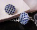 Fashion Men's Crystal Cufflinks