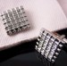 Classic Men's Crystal Cuff links